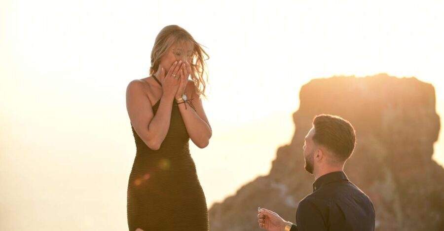 Magical Proposal Photoshoot in Santorini - How the Experience Feels