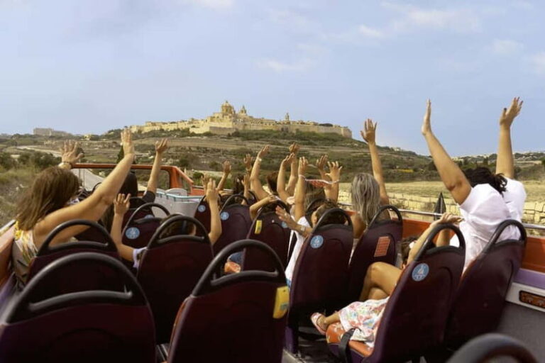 Malta: 2-Day Hop-On Hop-Off Bus & Harbour Cruise (CMO) - An Introduction to the Experience