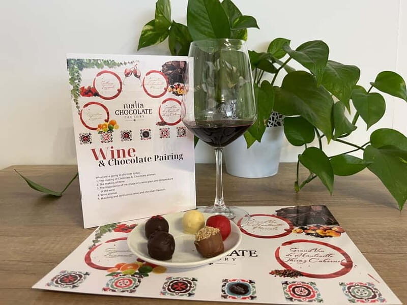 Malta: Wine and Chocolate Pairing Experience - How the Experience Is Structured