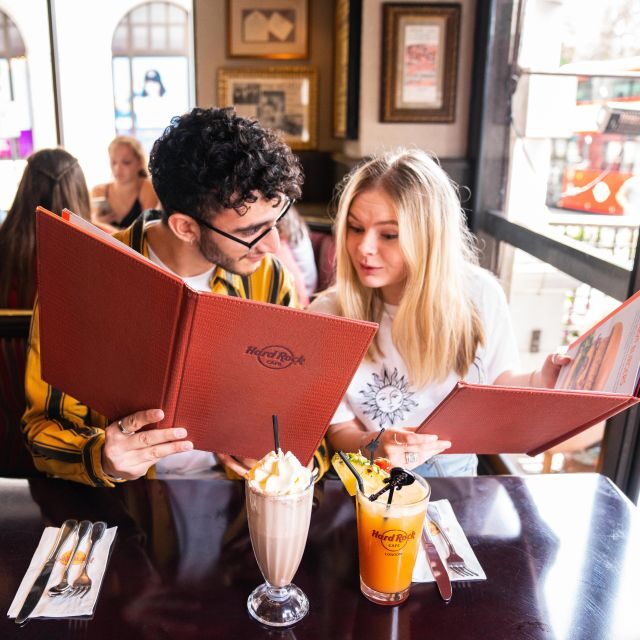 Manchester: Hard Rock Cafe Set Menu for Lunch or Dinner - The Meals: What to Expect