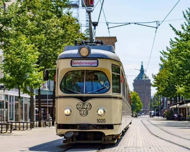 Mannheim: City tour with the historic tram - What to Expect from the Mannheim Tram Tour