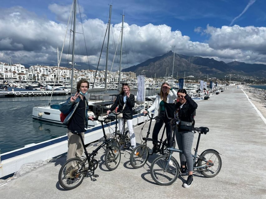 Marbella: Guided Bike Tour with Tapas Tasting and Drinks - Tasting Andalusian Flavors