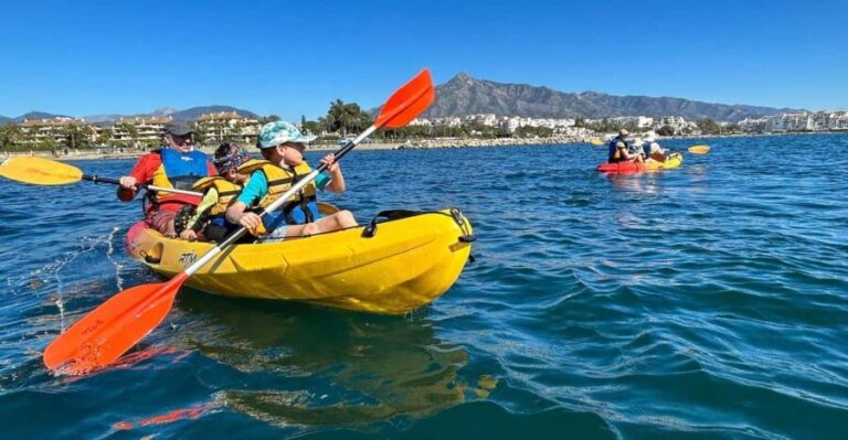 Marbella: Guided Kayak Tour in Puerto Banús - Starting Point and Location