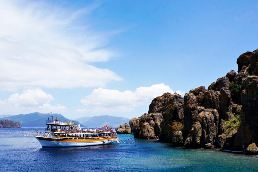 Marmaris: Boat Trip with Unlimited Drinks and BBQ Lunch - The Itinerary in Detail