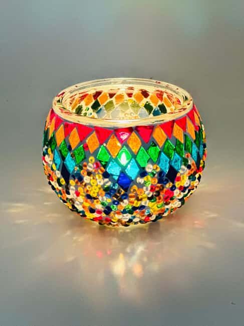 Marmaris: Traditional Mosaic Lamp & Candle Holder Workshop - Quality and Value