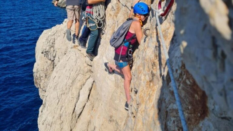 Marseille : Via Ferrata in the calanque of Sormiou - The Route and Experience
