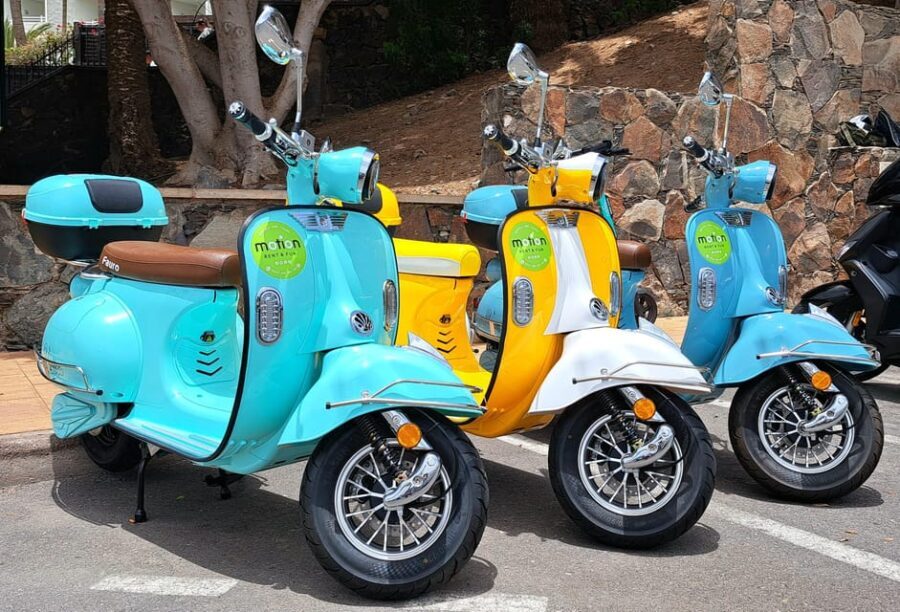 Maspalomas and Las Palmas: electric vintage scooter for rent - What to Expect from the Rental Experience