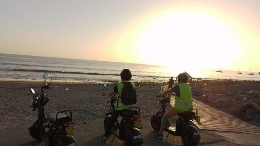 Maspalomas: Sunset E-Scooter Chopper 2 seat Guided Tour - The Ride and Logistics