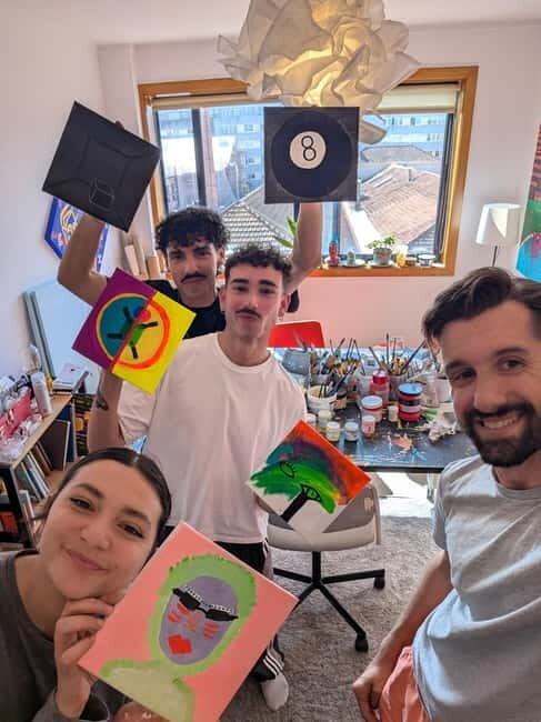 Matosinhos: Give Yourself Permission to Art Workshop - The Value of This Experience