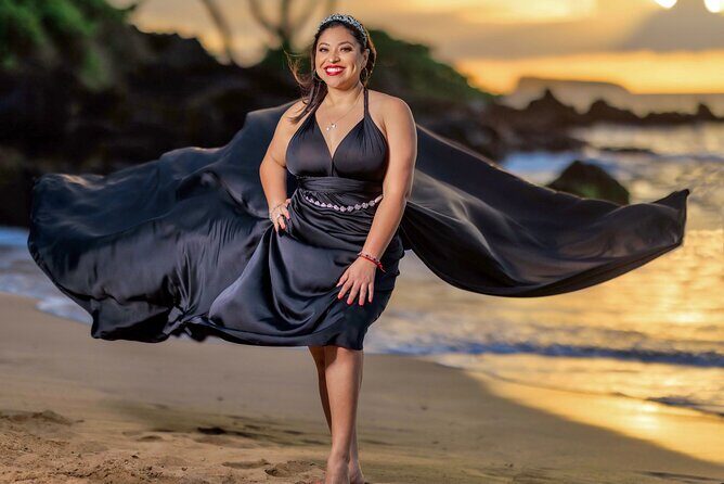 Maui Flying Dress Photoshoot Experience - What to Expect During the Photoshoot