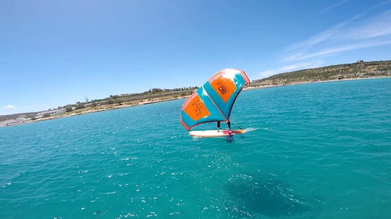 Mellieha Bay: Wing Foiling Lesson - What Makes It Worth It?