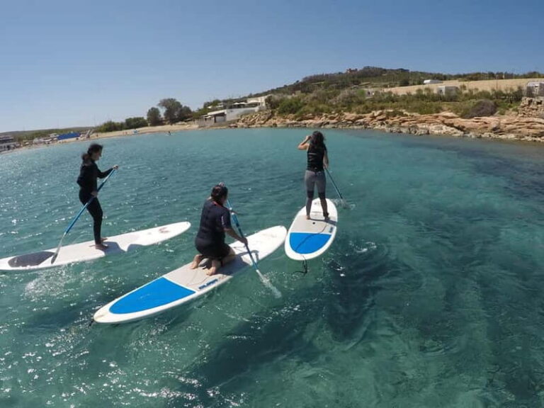 Mellieha: Stand-Up Paddleboarding Lesson - The Real Benefits and What You’ll Take Away