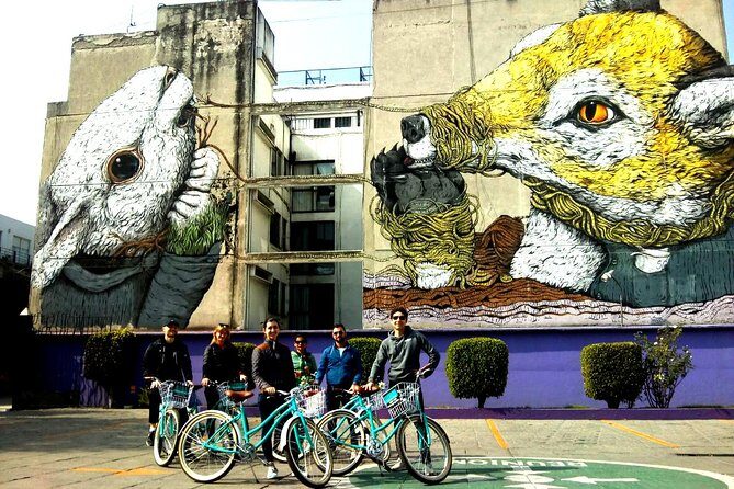 Mexico City; ART NACO : Murals & Street Art Bike Tour - The Itinerary in Detail