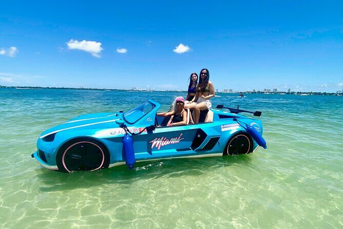 Miami Jetcar Rental - The Scenic Stops and Views