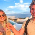 Miami: Romantic Sunset Private Airplane Tour with Free Champagne - The Experience from the Passengers View