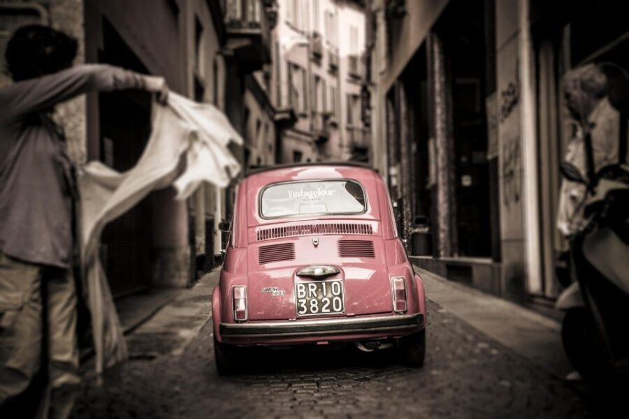 Milan: Fast Tour by Vintage Red Fiat 500 (30 mins, no stop) - What to Expect from the Milan Vintage Fiat 500 Tour