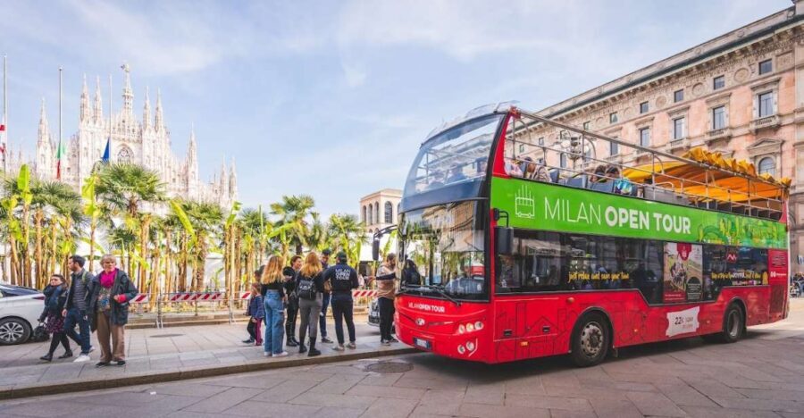 Milan: Hop-On Hop-Off Bus Ticket for 24, 48, 72 Hours - Breakdown of Stops and What to Expect