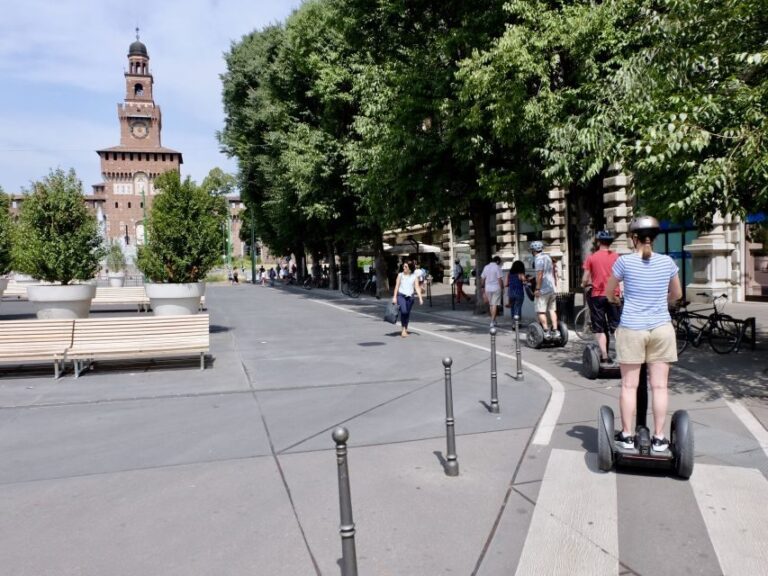 Milan: SEGWAY Tour with Live Tourist Guide 3 hours & half - Authentic Feedback from Travelers