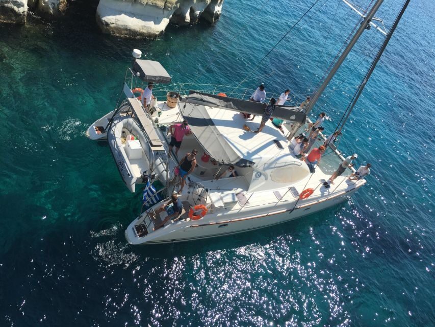 Milos: Full-Day Catamaran Cruise to Poliegos and Kleftiko - The Experience from Guests’ Perspectives