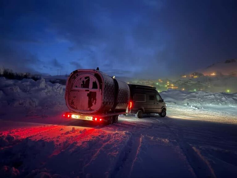 Mobile & Exclusive Snowsports Adventure with Sauna & Camper - Transportation & Logistics