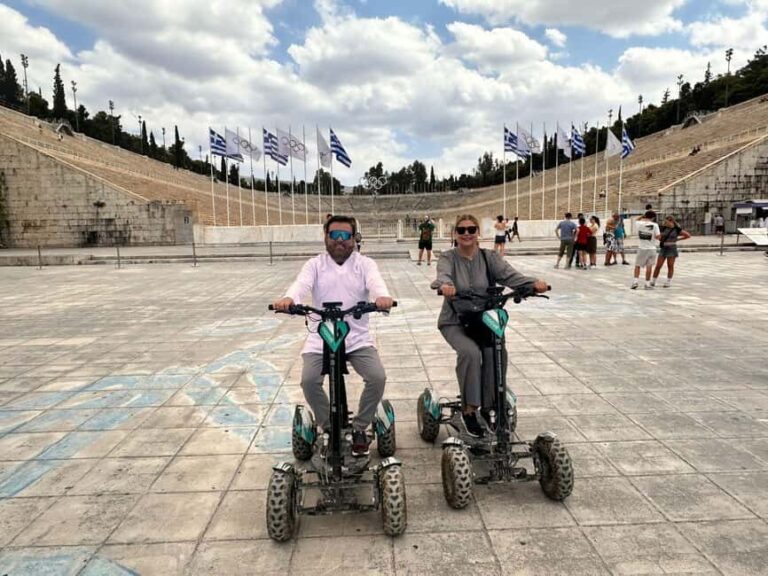 Modern Athens Electric Four-Wheel Scooter Tour - The Landmarks and Hidden Gems