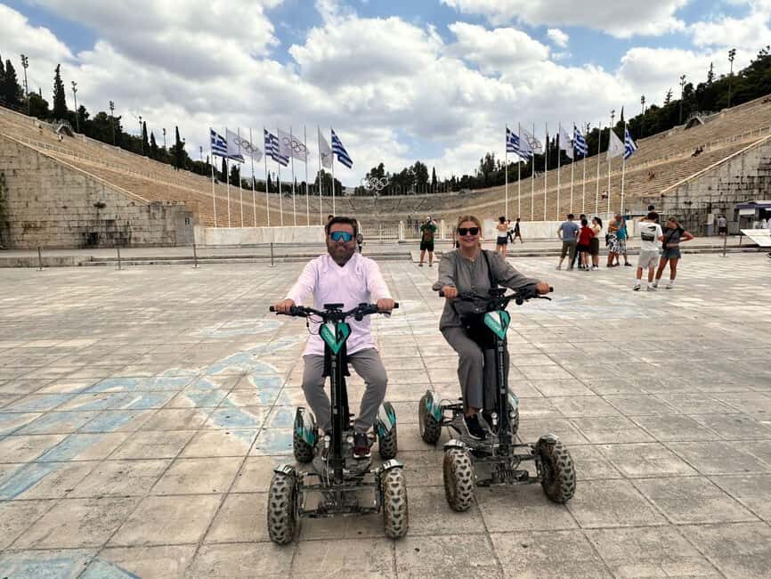 Modern Athens Electric Four-Wheel Scooter Tour - The Landmarks and Hidden Gems