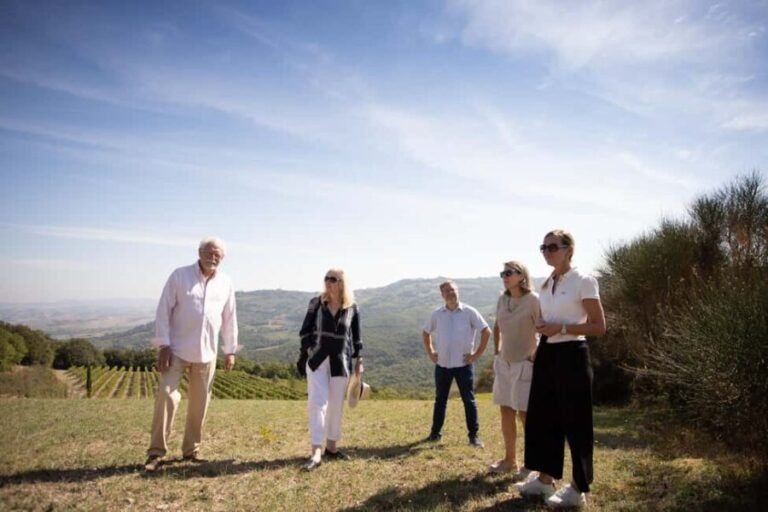 Montalcino: Winery Tour & Gourmet Brunello Vertical Tasting - The Guided Tour: A Window into Biodynamic Winemaking