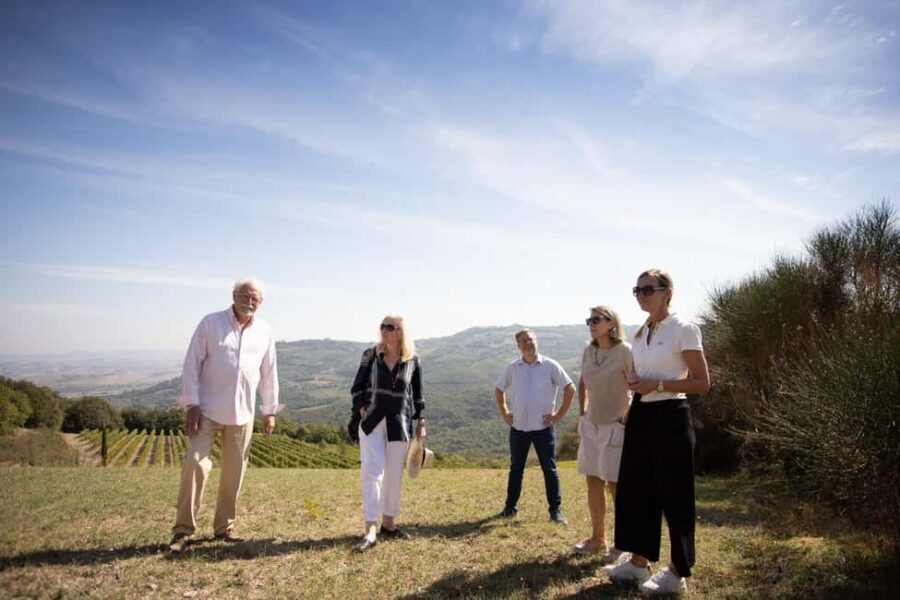Montalcino: Winery Tour & Gourmet Brunello Vertical Tasting - The Guided Tour: A Window into Biodynamic Winemaking