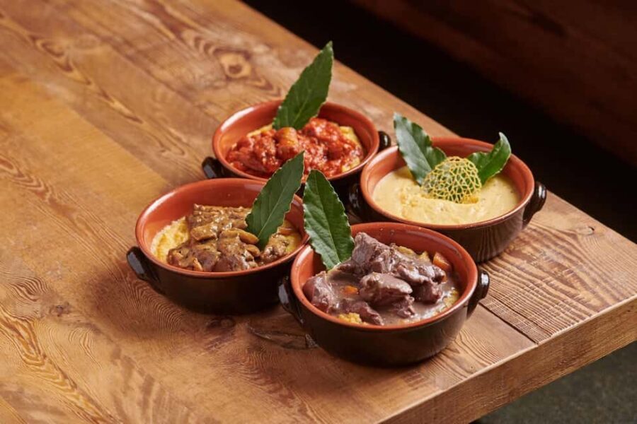 Monte Rosa: a typical lunch at a mountain lodge with a view of the mountains - What We Loved About It