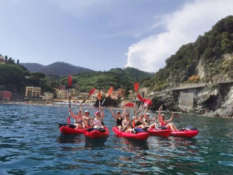 Monterosso al Mare: Monterosso Kayak and Snorkeling Tour - Starting Point and Facilities