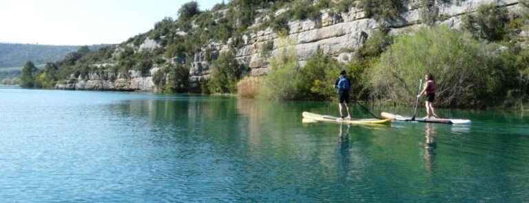 Montpezat: PADDLE (S.U.P) rental in the Gorges du Verdon - Key Points