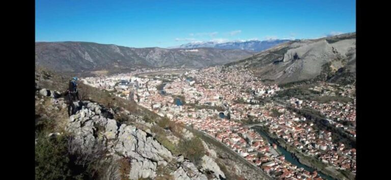Mostar: Via Ferrata Hum - The Itinerary in Detail