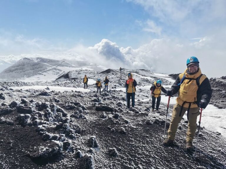 Mt Etna: Winter Trekking Tour with Optional Catania Transfer - What to Expect from the Tour