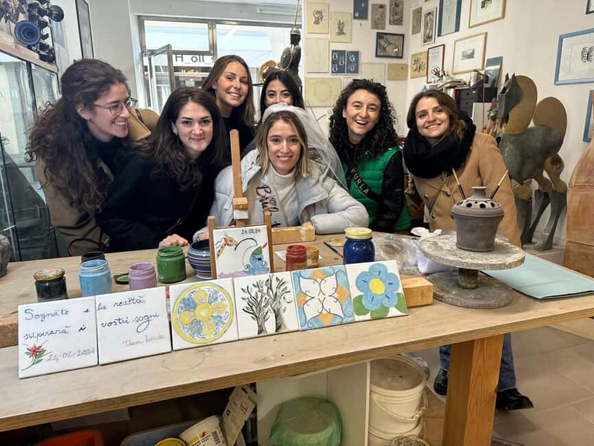 Mugello, Tuscany. Majolica decoration technique workshop. - What Makes This Workshop Special