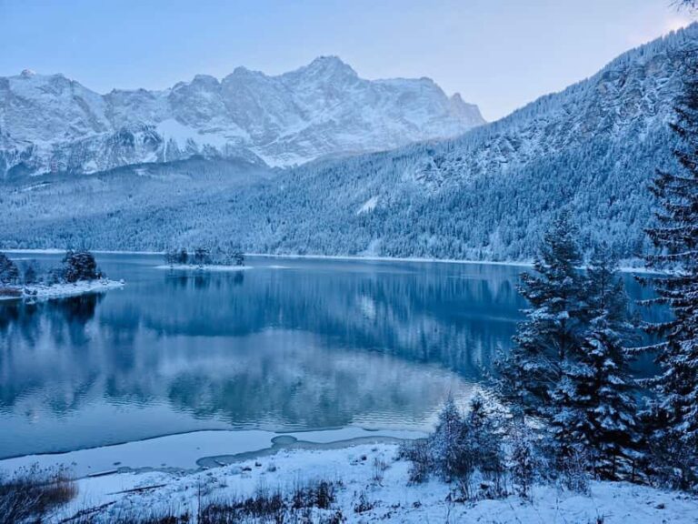 Munich: Eibsee & Zugspitze & Garmisch Private Tour by Tesla - Reaching the Top of Germany: Zugspitze