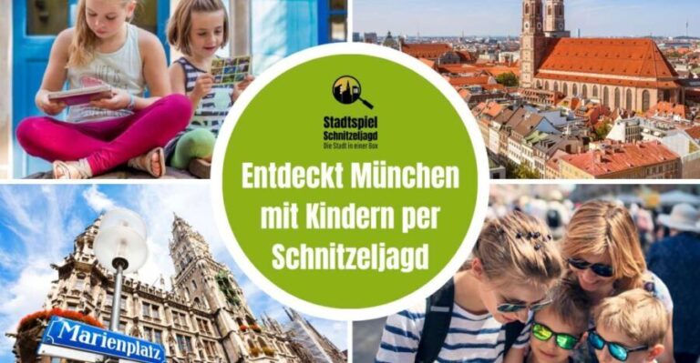 Munich: Scavenger Hunt Self-Guided Tour for Children - Itinerary Breakdown: What You’ll See and Do