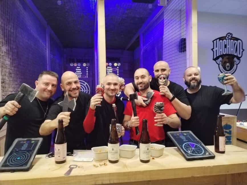 Murcia: 1-hour axe throwing at a rock bar in the center - Why Consider This Experience?