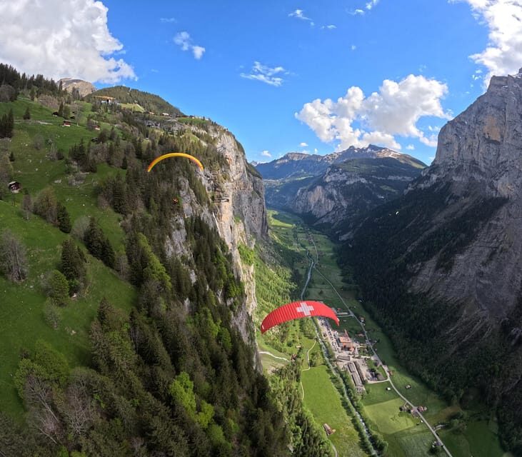 Mürren: Paragliding over Lauterbrunnen Cliffs and Waterfalls - The Experience: What You Can Expect