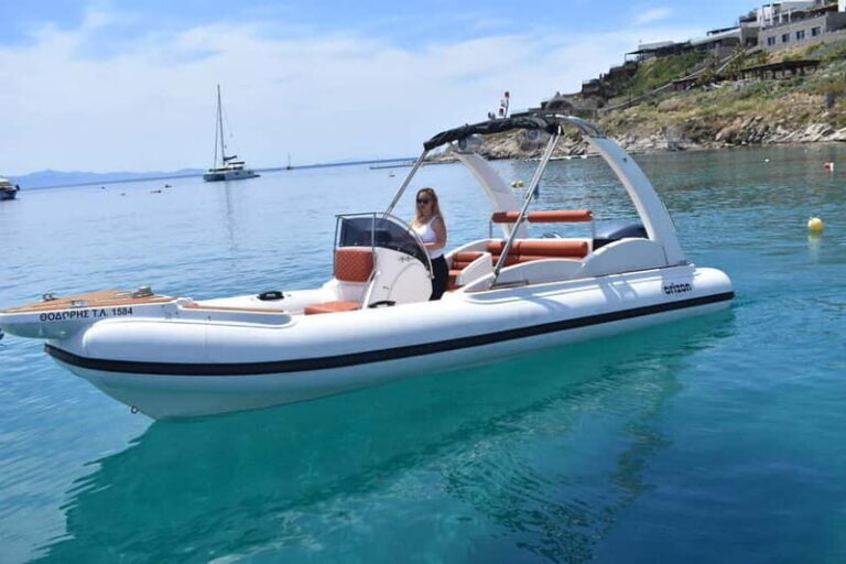 Mykonos: 3 hour Private Boat Cruise to South Coast Beaches - Wrapping It Up