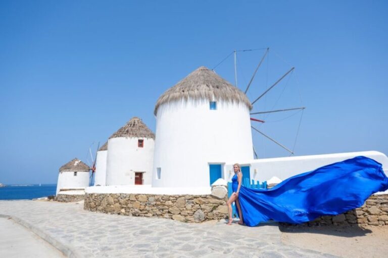 Mykonos: Flying Dress Photoshoot - The Experience’s Strengths and Considerations