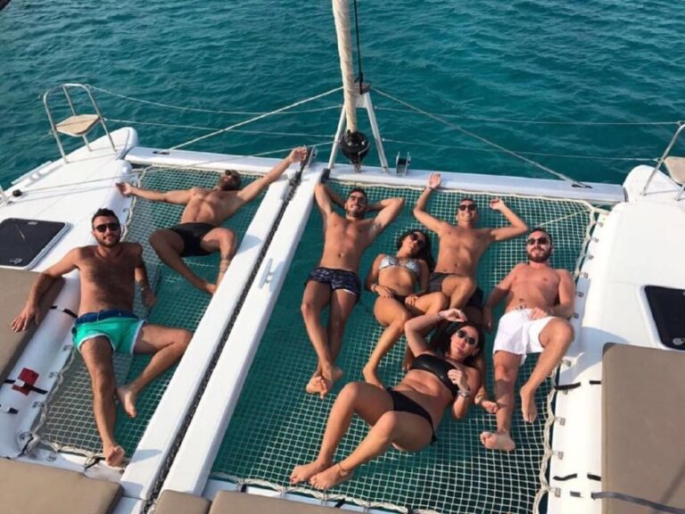 Mykonos: Full-Day Catamaran Cruise with Fresh Lunch - What the Itinerary Looks Like