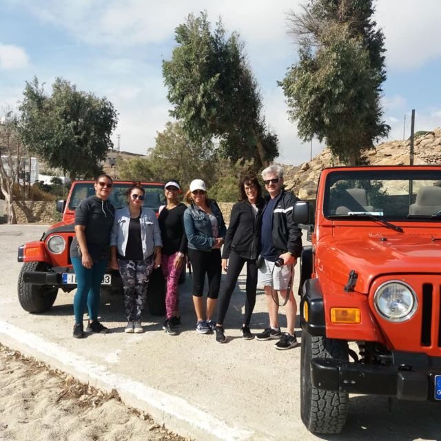 Mykonos Highlights Tour on a Jeep - Detailed Breakdown of the Itinerary