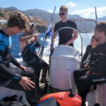 Mylopotas: Boat Cruise and Shipwreck Scuba Diving - The Dive at the Shipwreck