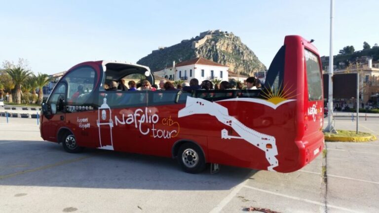 Nafplio Hop On Hop Off Bus Tour - Exploring Nafplio with the Hop On Hop Off Bus