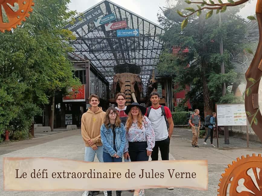 Nantes: Outdoor Escape Game - Le défi de Jules Verne - The Itinerary and How the Experience Unfolds