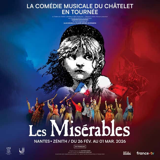 Nantes - Ticket for Les Misérables The Musical - Key Points