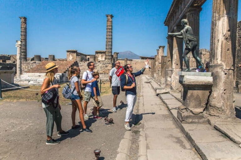 Naples or Sorrento: Full-Day Pompeii and Mount Vesuvius Tour - The Itinerary Breakdown