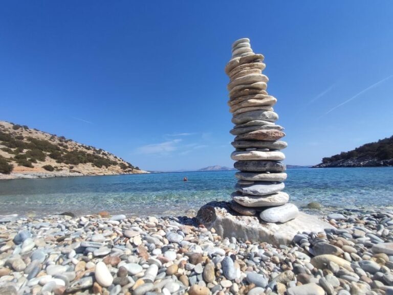Naxos: Explore the cave of the unspoiled south-east coast! - Cliff Diving at Rina’s Bay