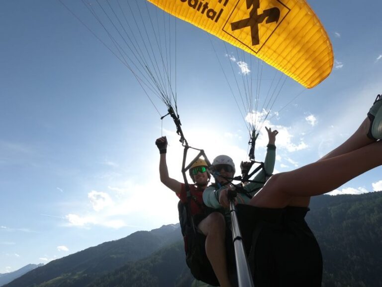 Neustift im Stubaital: Panoramic Tandem Paragliding Flight - What’s Included and What to Expect