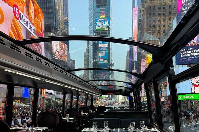 New York City Luxury 4-course Lunch Bus Tour - The Itinerary in Detail